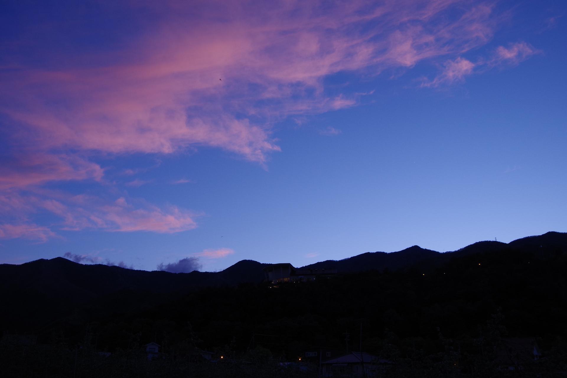 azumino sunset