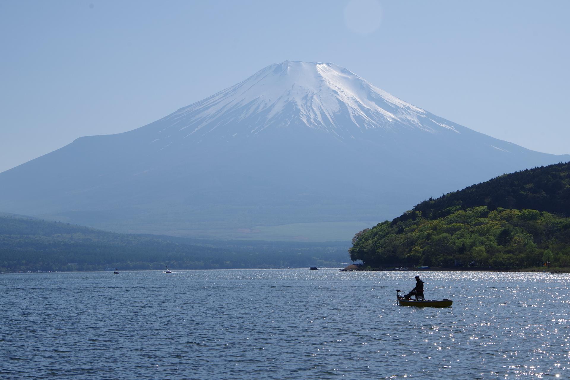 Yamanaka lake mt Fuji