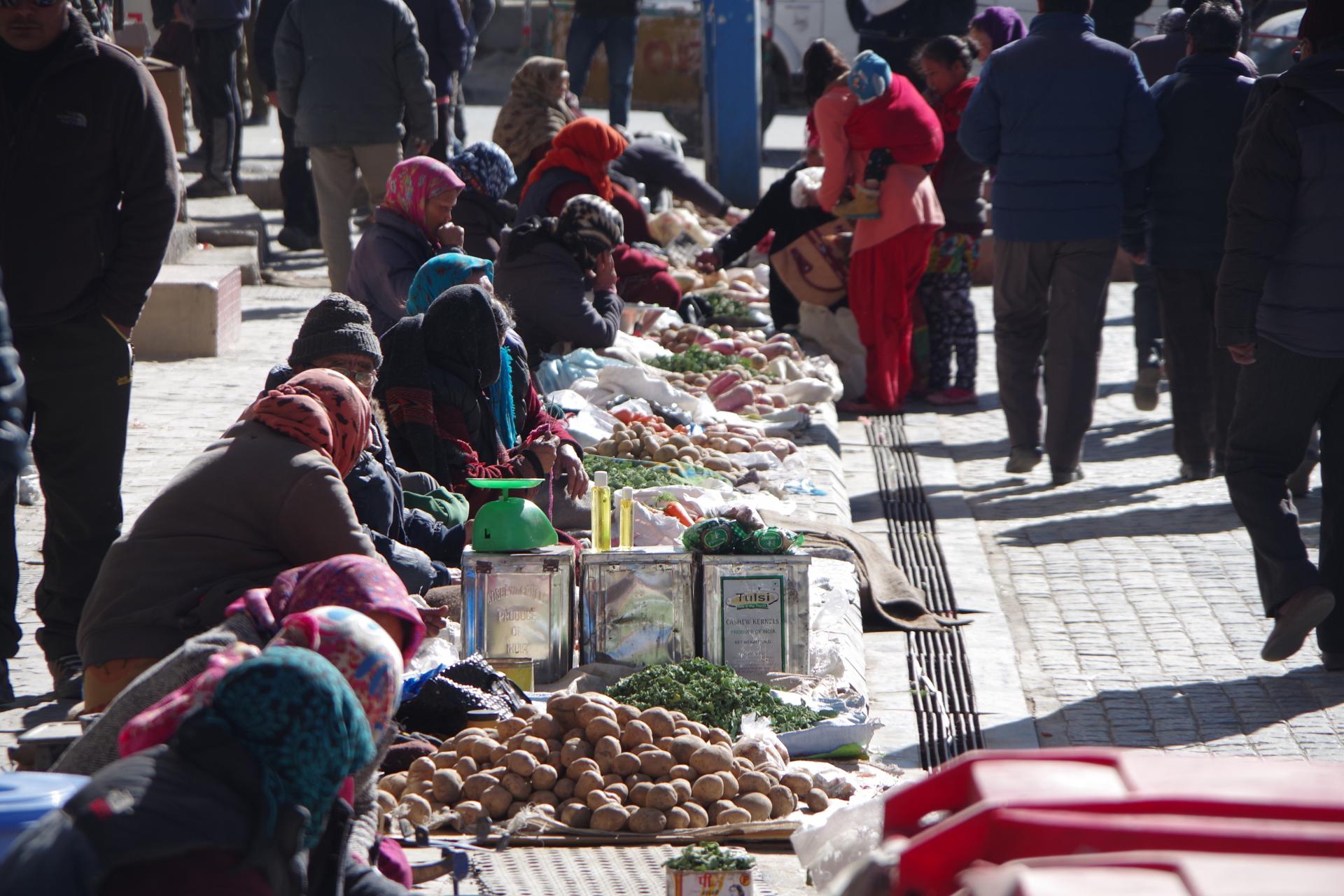 Leh Main Bazar Street 2