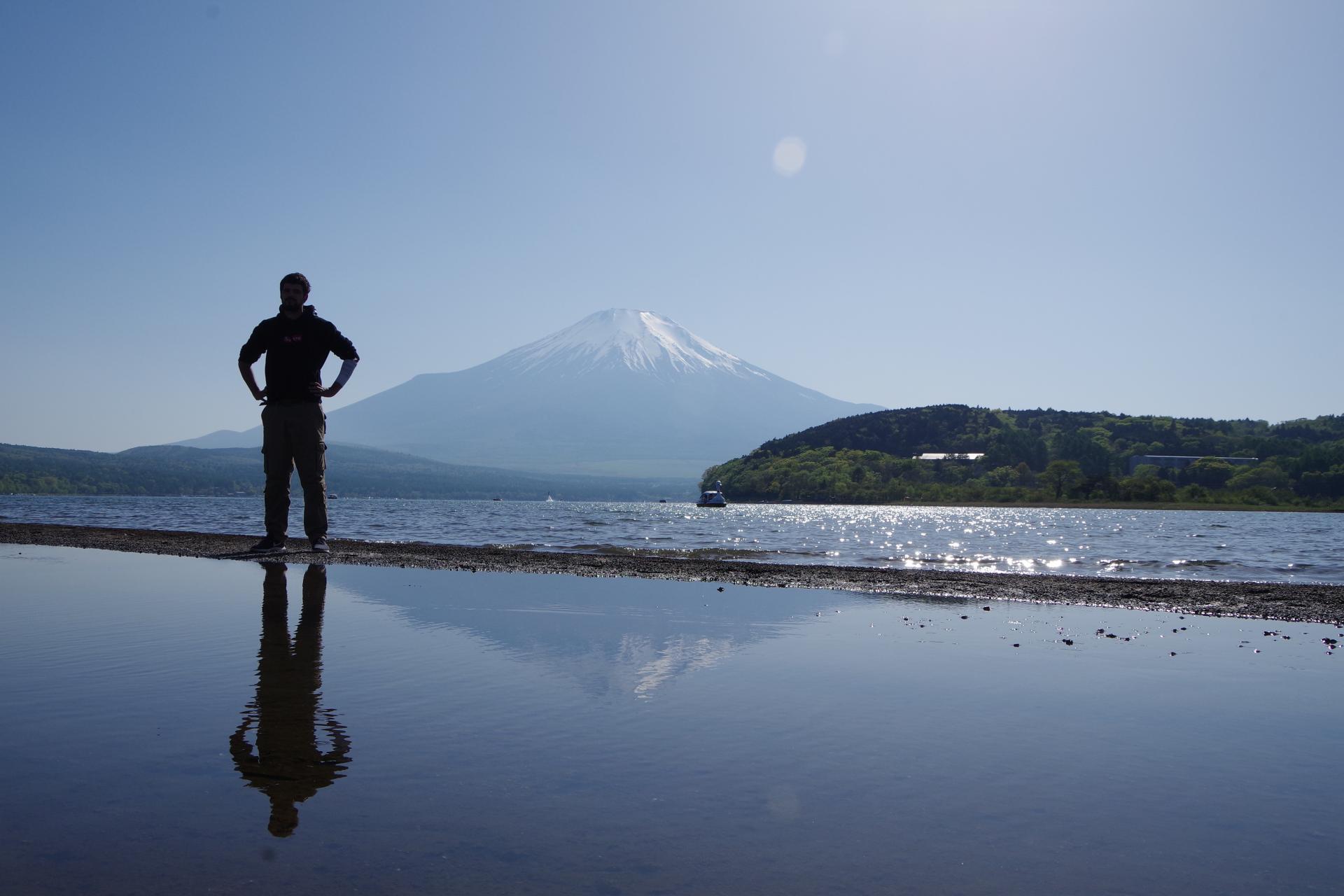 Yamanaka lake mt Fuji