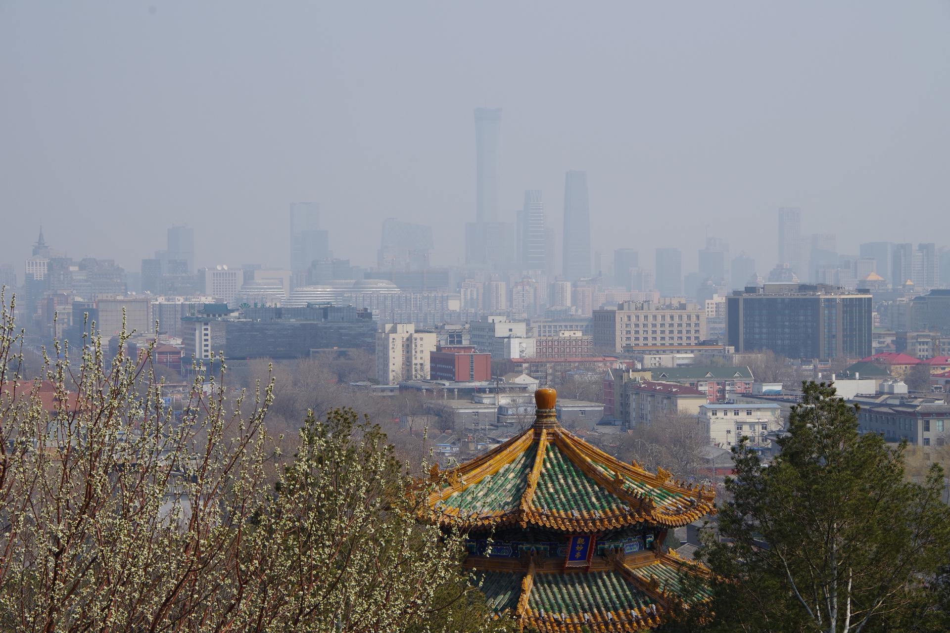 Jingshan park forbidden city