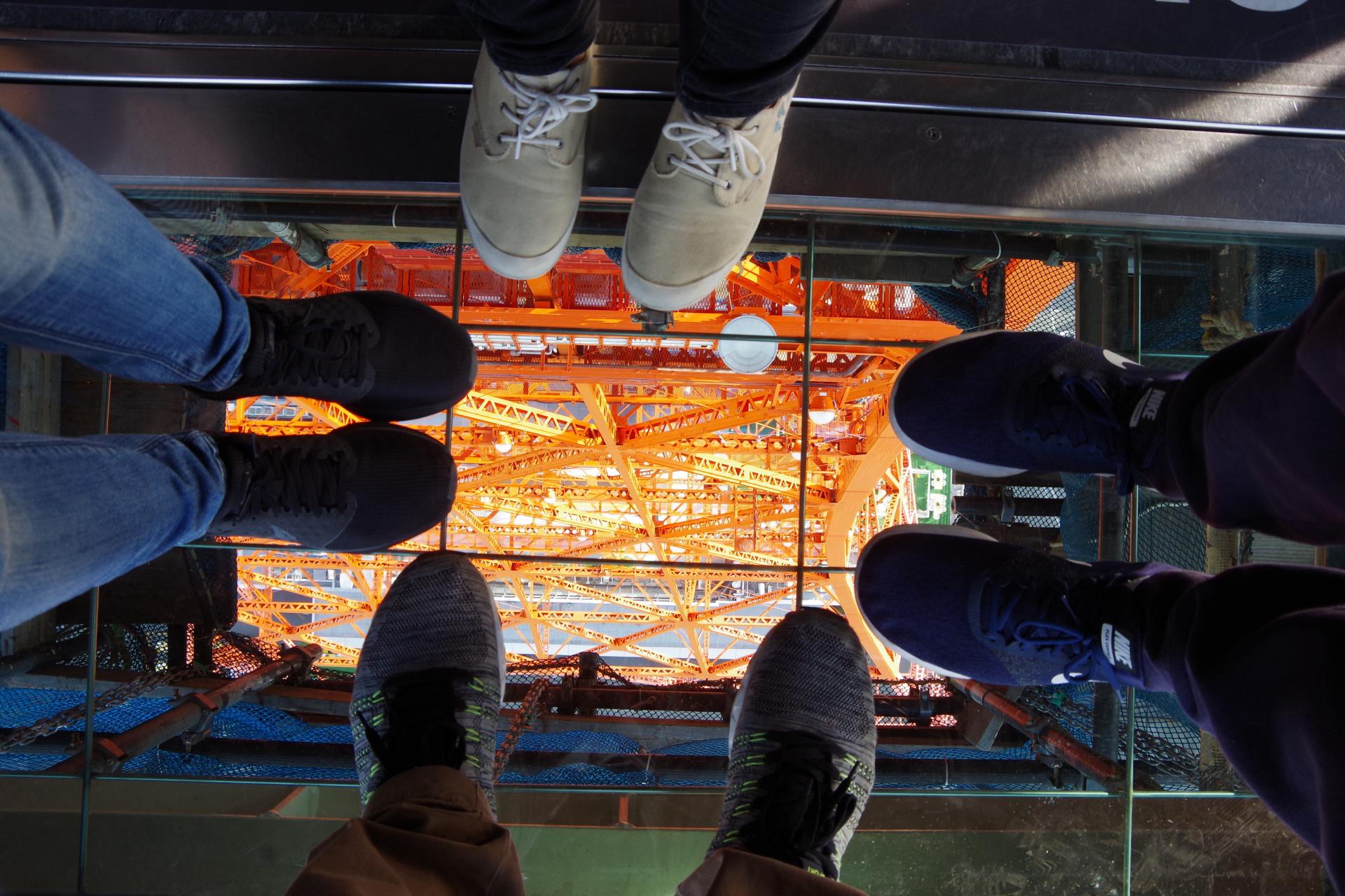 Tokyo Tower skywalk