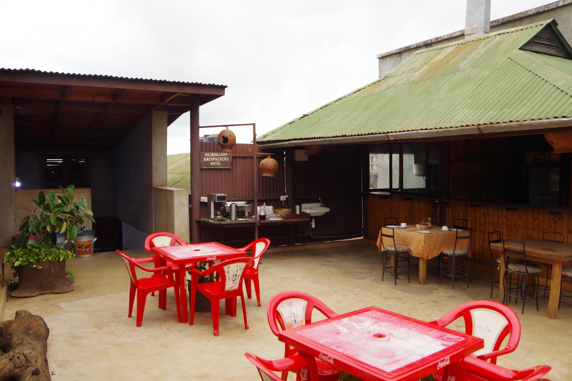Le restaurant sur le toit