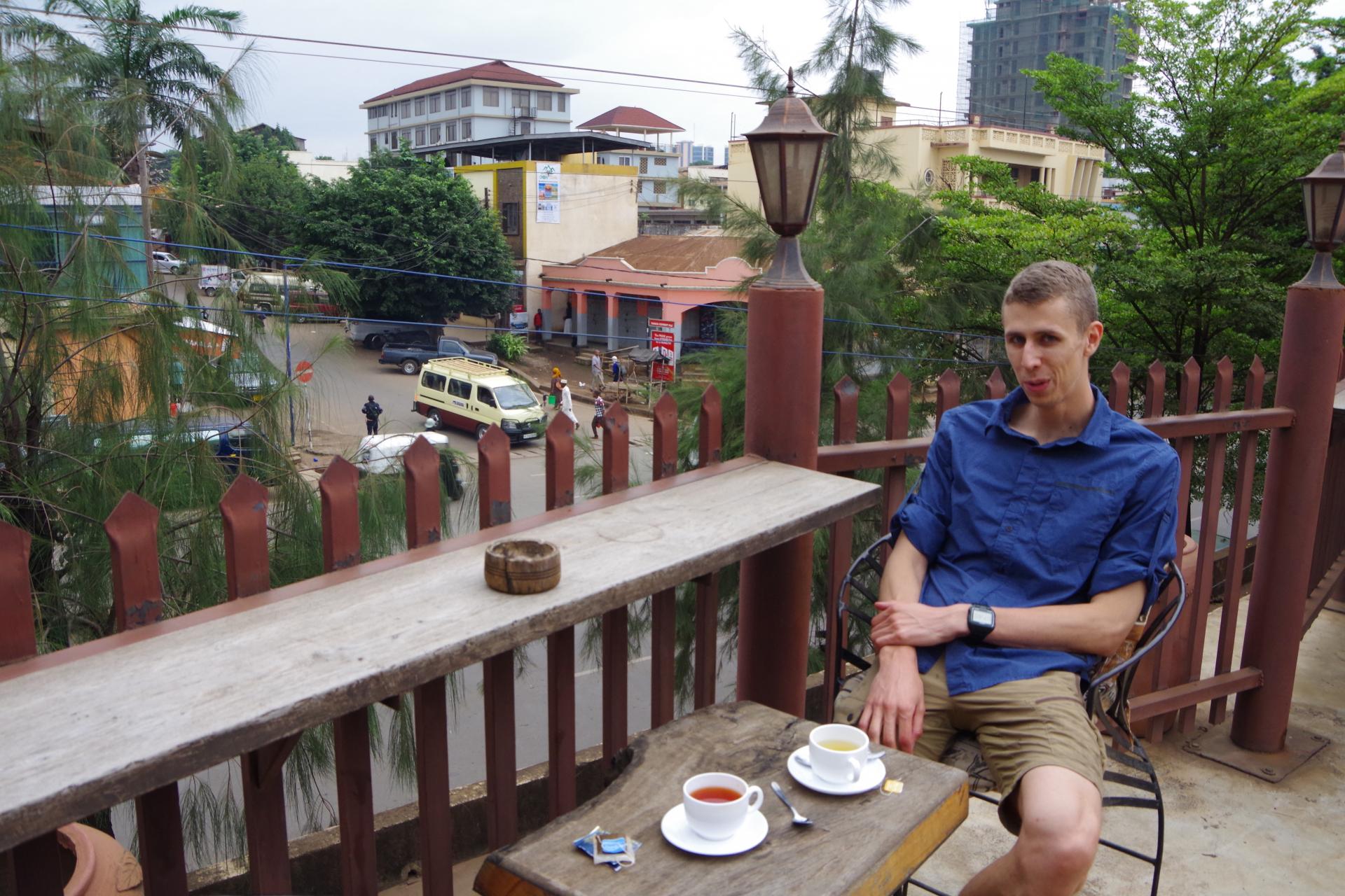 Kilimanjaro Backpackers Hotel rooftop