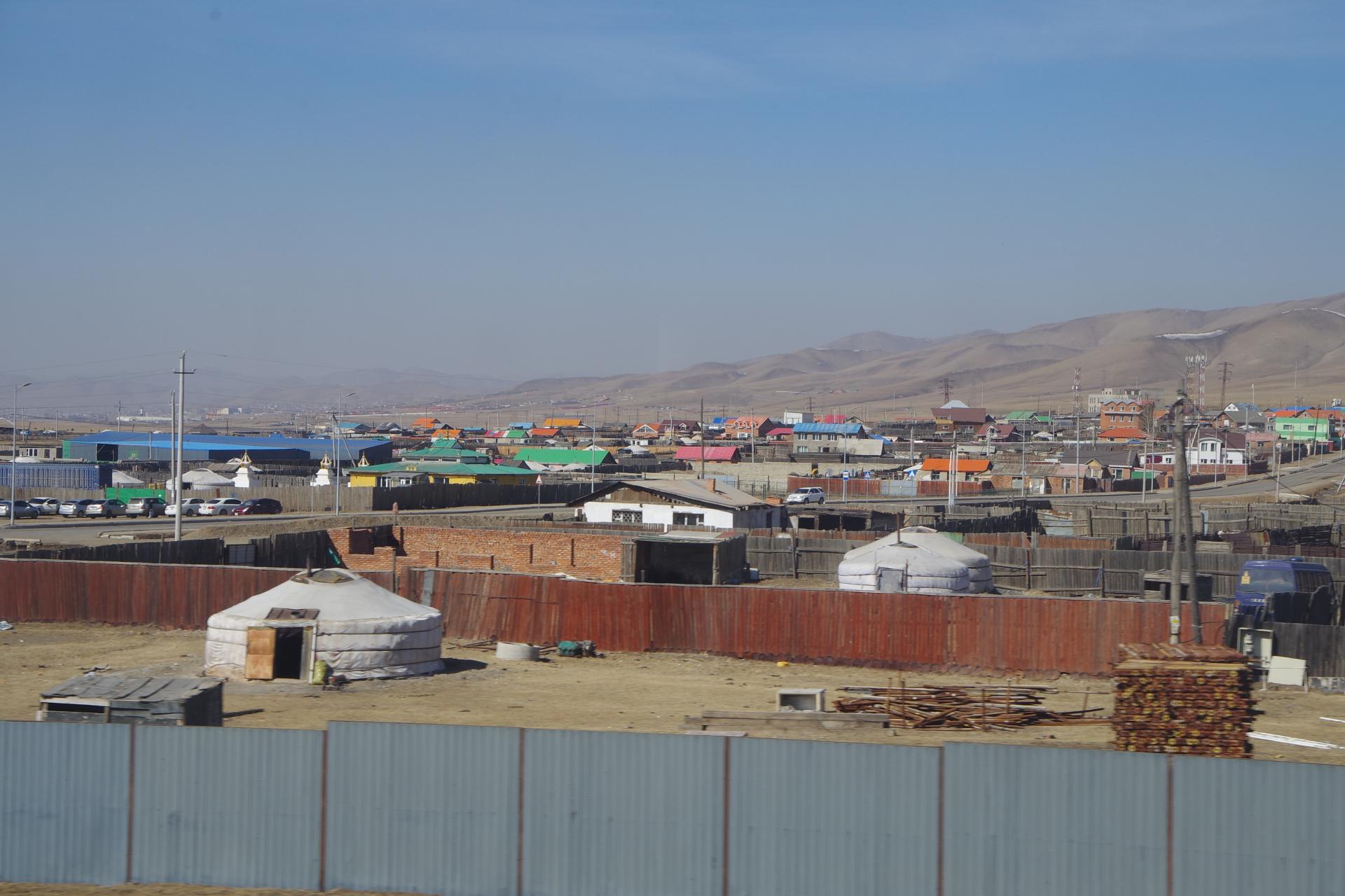 Ulanbaataar suburbs