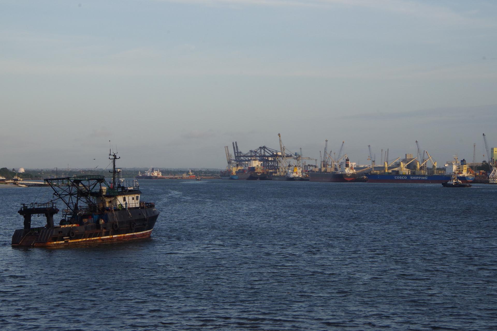 Port de Kivukoni, Océan Indien