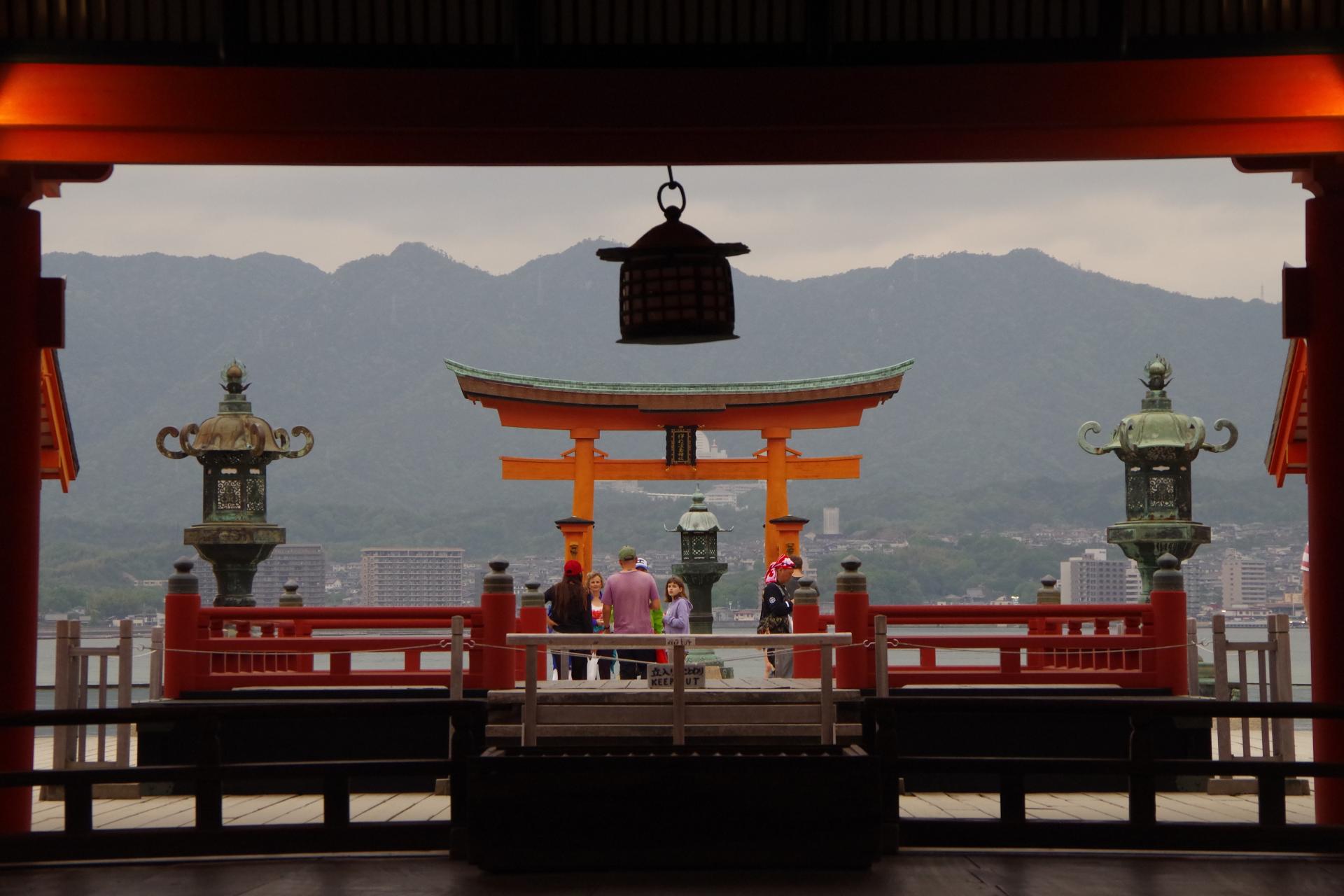 Miyajima island itsukushima