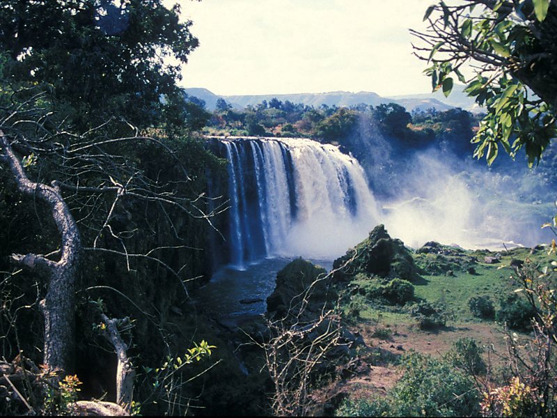 Blue nile falls